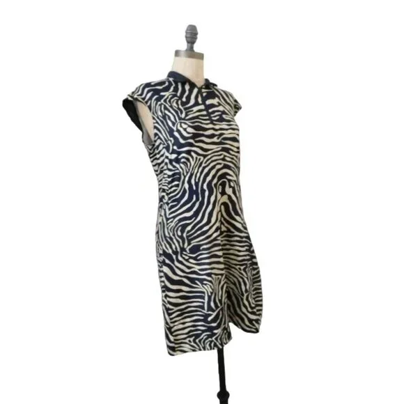 San Soleil Size M Medium UV 50 UPF Animal Print Sporty Activewear Dress - Picture 3 of 3